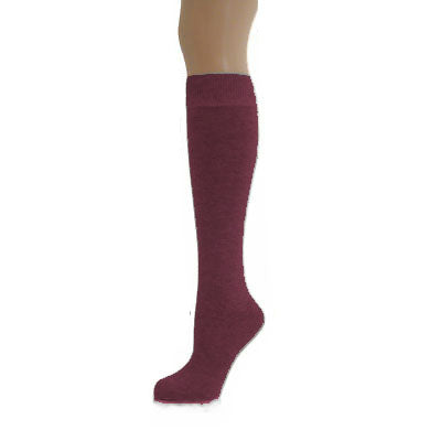 Ratoath NS School Socks GREY / WINE – Blondelles